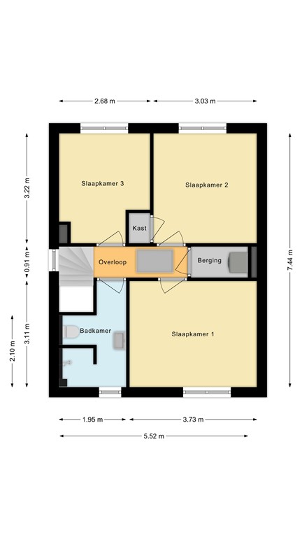 mediumsize floorplan
